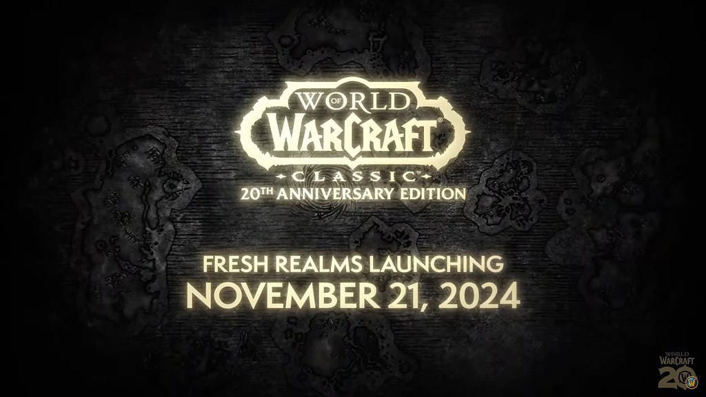 Новый запуск серверов WoW Classic Fresh: Не пропустите старт 22 ноября в 01:00 по МСК! 1 WoW Fresh Classic в России